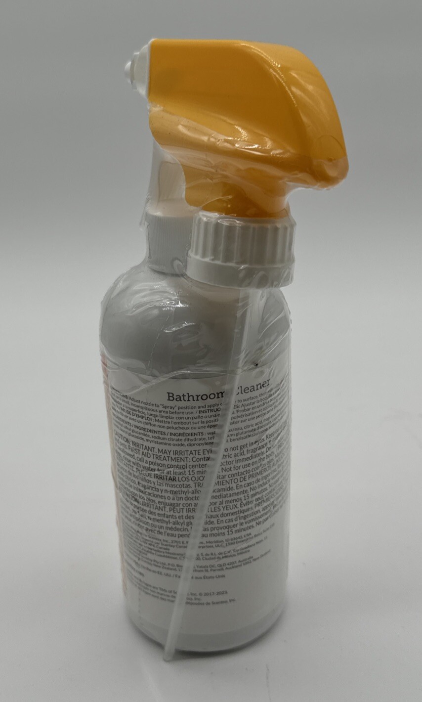 NEW Scentsy 16 Oz Sunkissed Citrus Bathroom Cleaner ~ Sealed