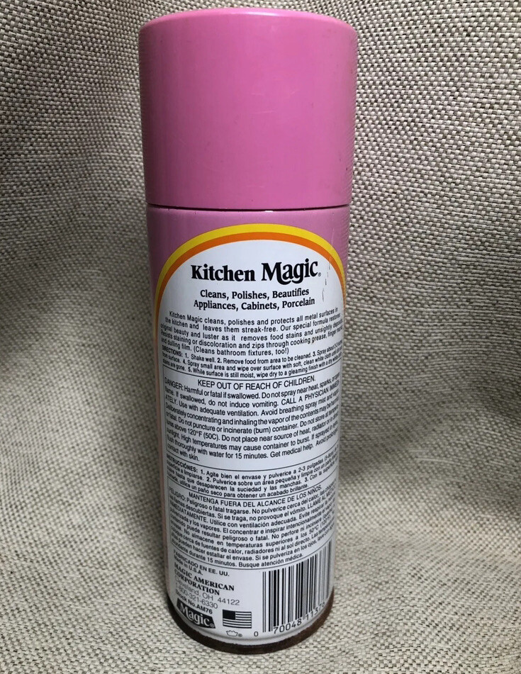 Discontinued Magic Kitchen Magic Cleans & Shines Metals 13 oz