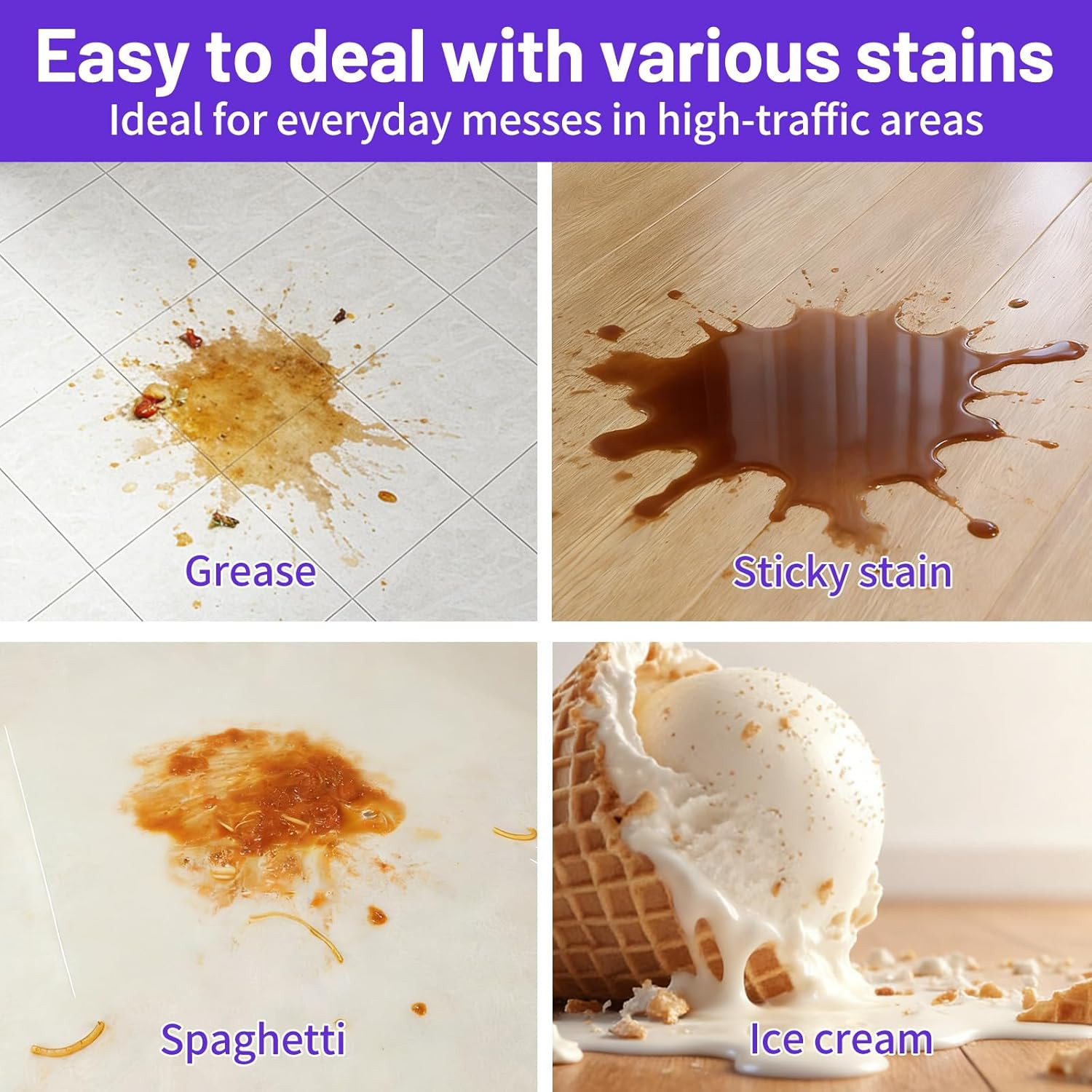 Multi-Surface Floor Cleaning Solution Compatible with Dreame Cleaning Solution,