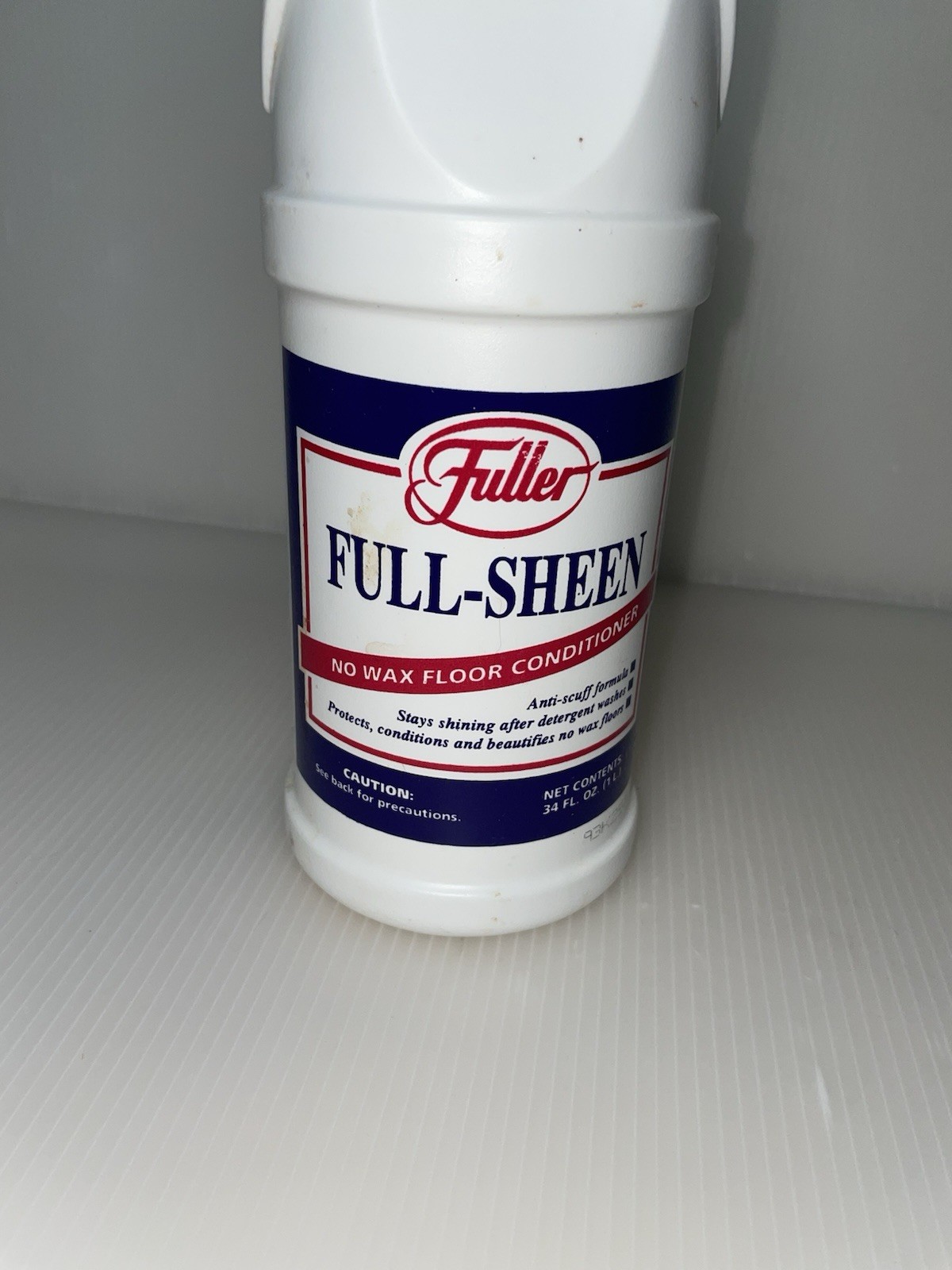 Fuller Brush FULL SHEEN Conditioner Protects Beautifies No Wax Floors 34oz NOS
