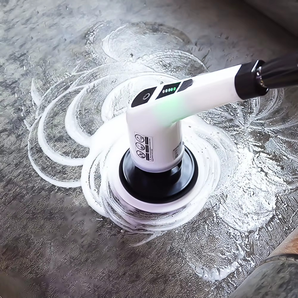 Electric Spin Scrubber Cordless Cleaning Brush Portable Shower Cleaning Brush