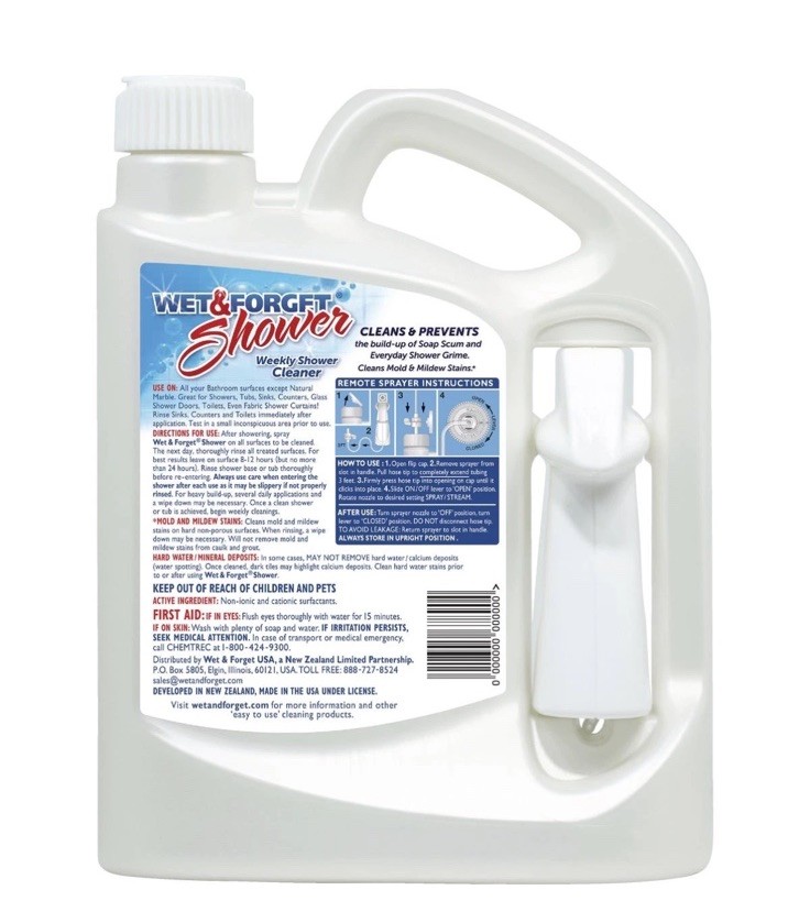 Wet & Forget 64 Oz. Fresh Scent Weekly Shower Cleaner 801064-F Wet & Forget