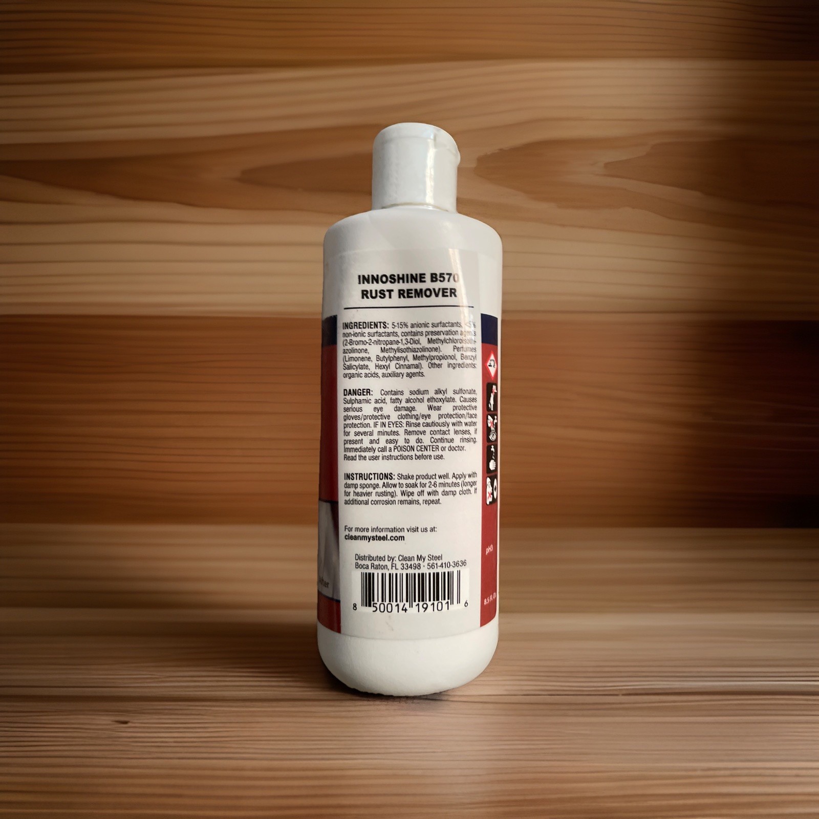 Clean My Steel Stainless Steel Rust Remover 8.5 Fl Oz