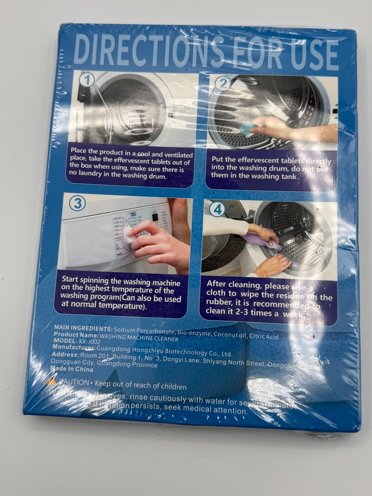 Washing Machine Cleaner 24 Tablets Deep Clean Descaler Front Top Load HE Safe