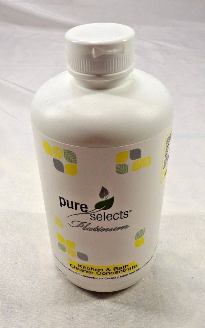 New Pure Selects Kitchen & Bath Concentrate Cleaner Sealed 1Qt 32Oz