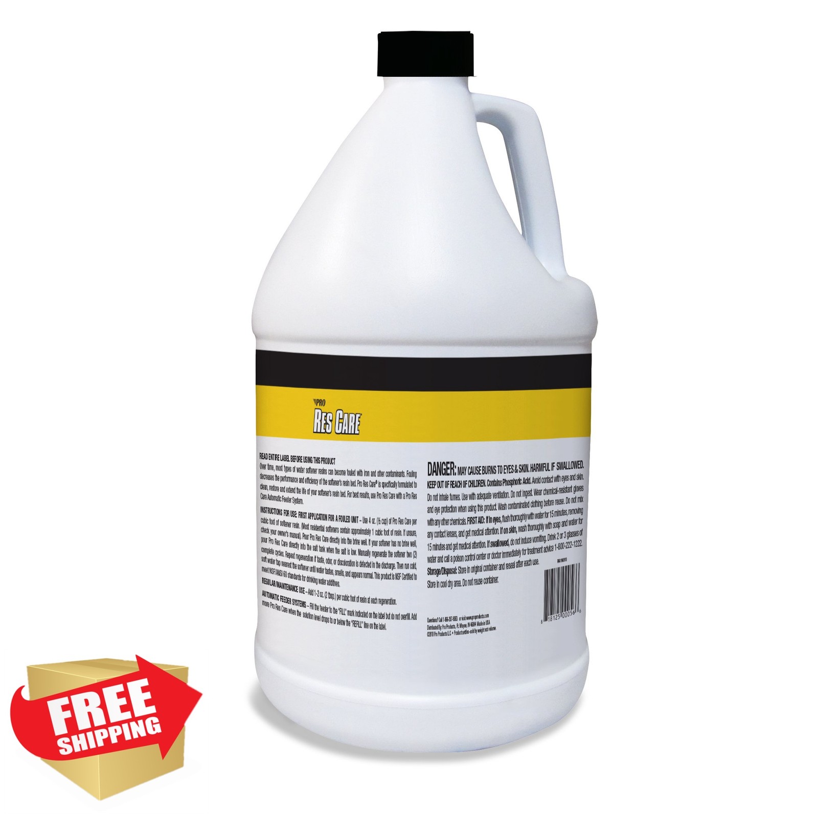 Pro Products ResCare RK02B All-Purpose Water Softener Cleaner Liquid Refill, …