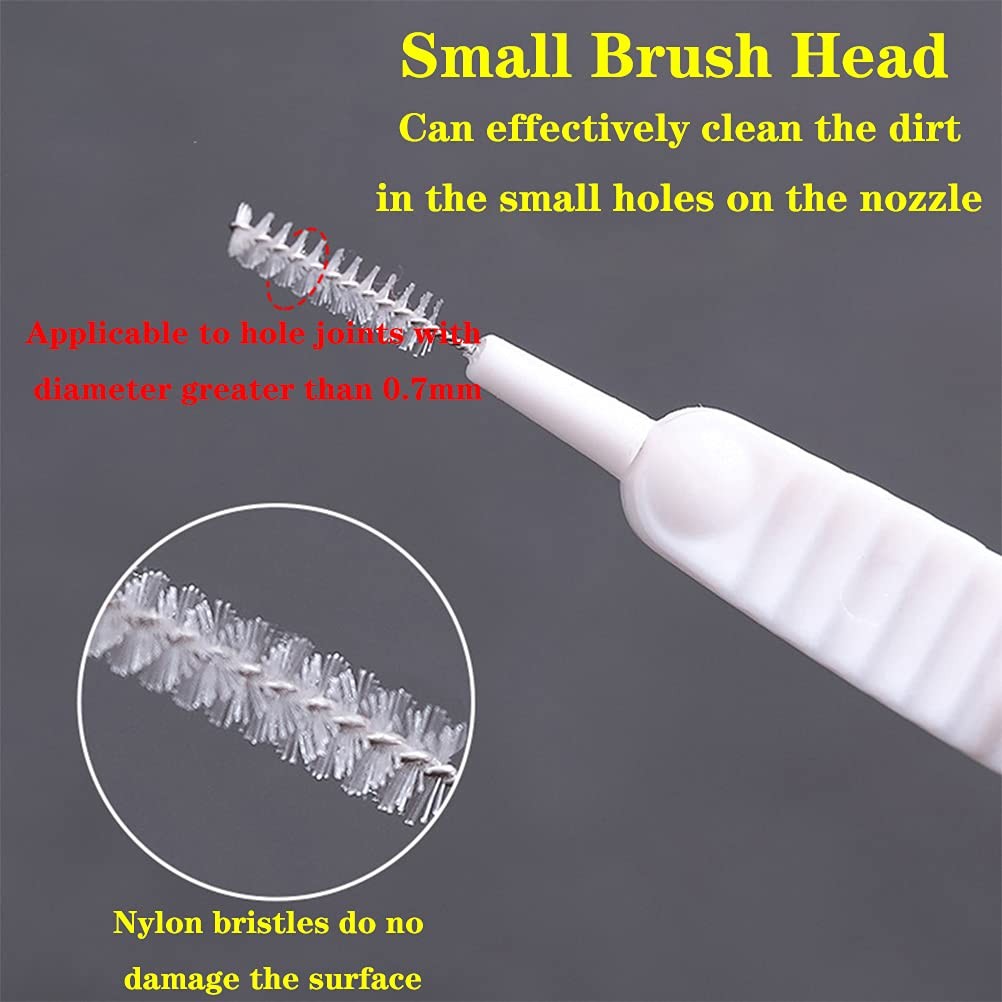 ELANE 30 Pcs Shower Head Cleaning Brush,Gap Hole Anti-Clogging Cleaning Brush…