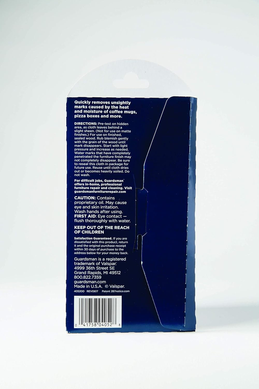 Guardsman Reusable Water Mark Remover Cloth – Eliminate Stains Effortlessly