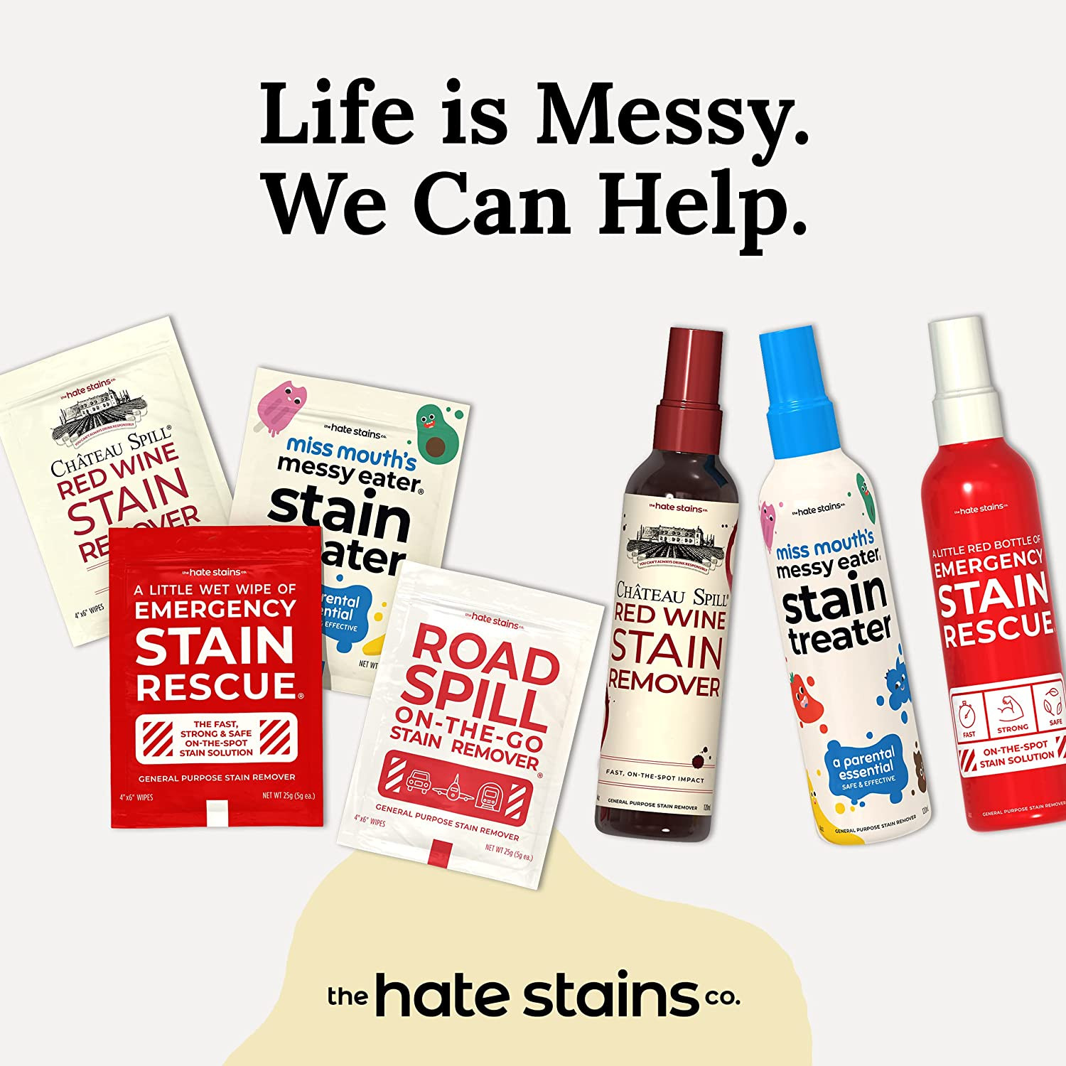 Wine Stain Remover Spray – Laundry Stain Remover Spray – EPA Safer Choice Certif