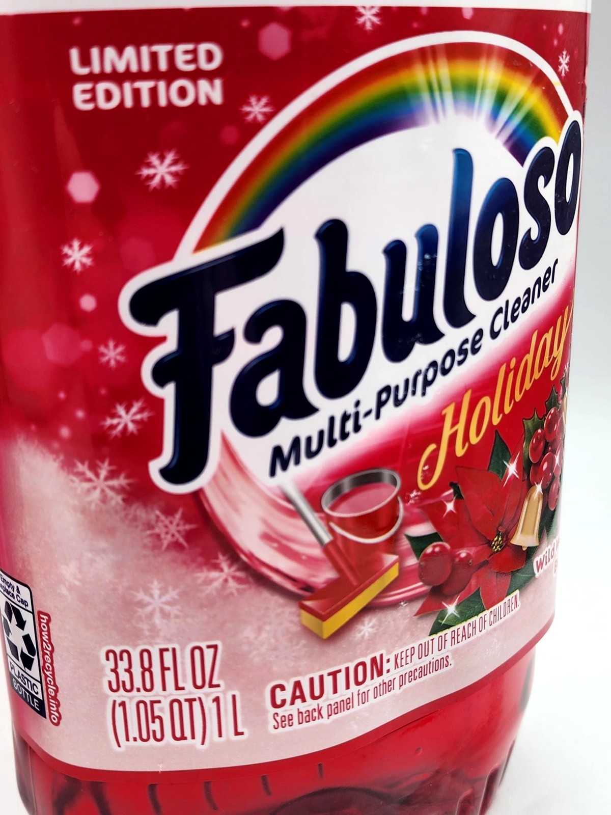 3 Fabuloso Holiday Multi-Purpose Cleaner 2X Concentrated Wild Winter Berries Lot