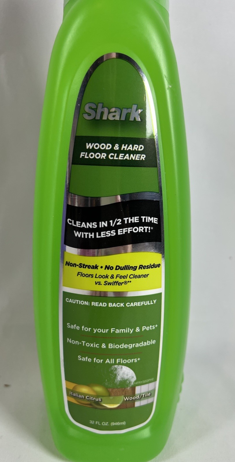 Shark Wood & Hard Floor Cleaner ITALIAN CITRUS 32 Oz Wood Tile New Sealed