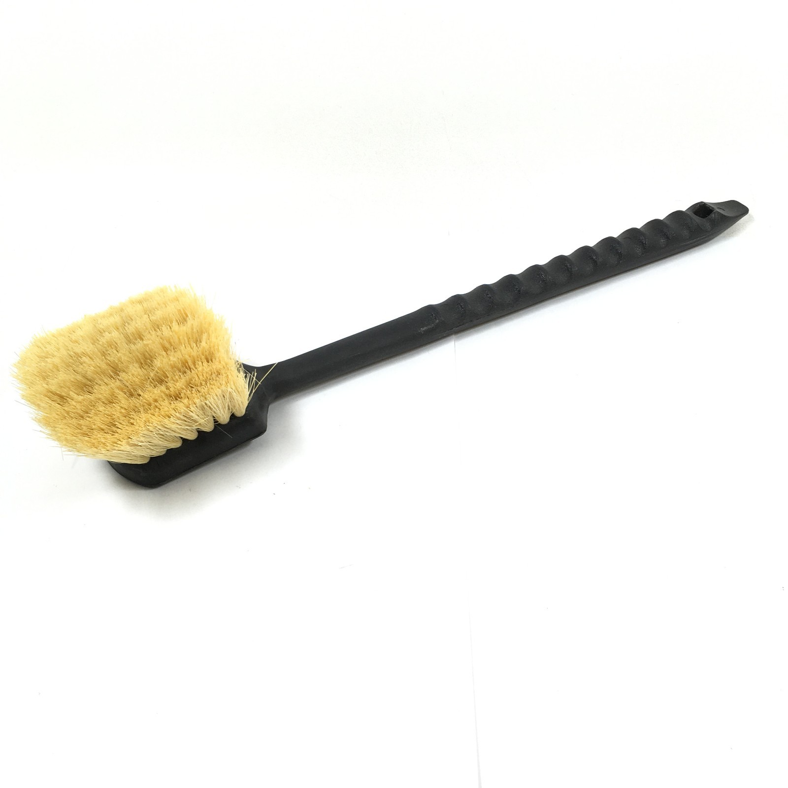 Plastic Utility Brush 20 Inch Long Handle Scrub Brush Kitchen 36509L00 Black NEW