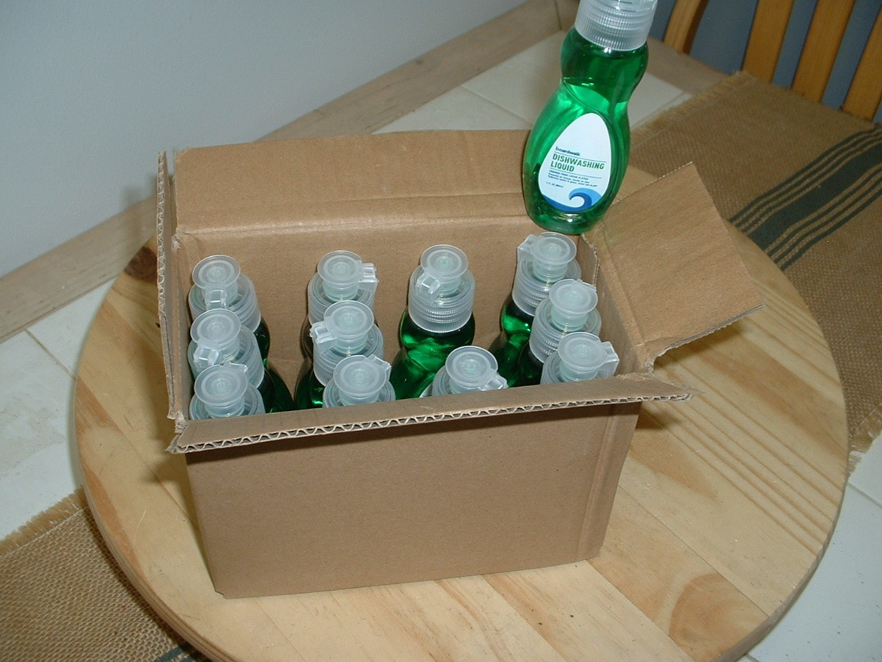 Boardwalk Dishwashing Liquid, case of 12) 3.5 fl. oz.