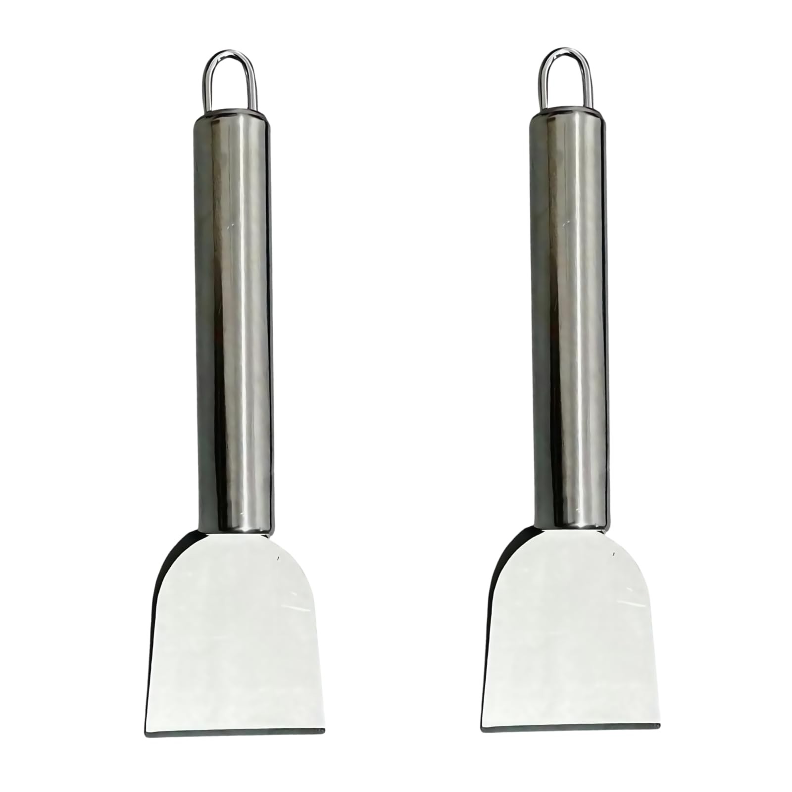 Stainless Steel Kitchen Ice Scraper, 2 Pack Multipurpose Freezer Defrosting S…