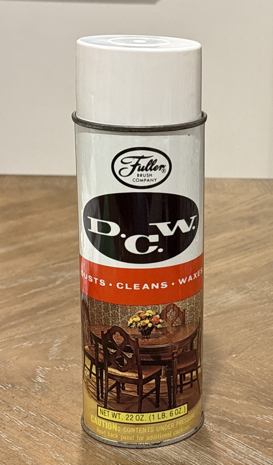 Fuller Brush Company D.C.W. Dust Cleans Waxes Furniture Polish 22 oz. NEW