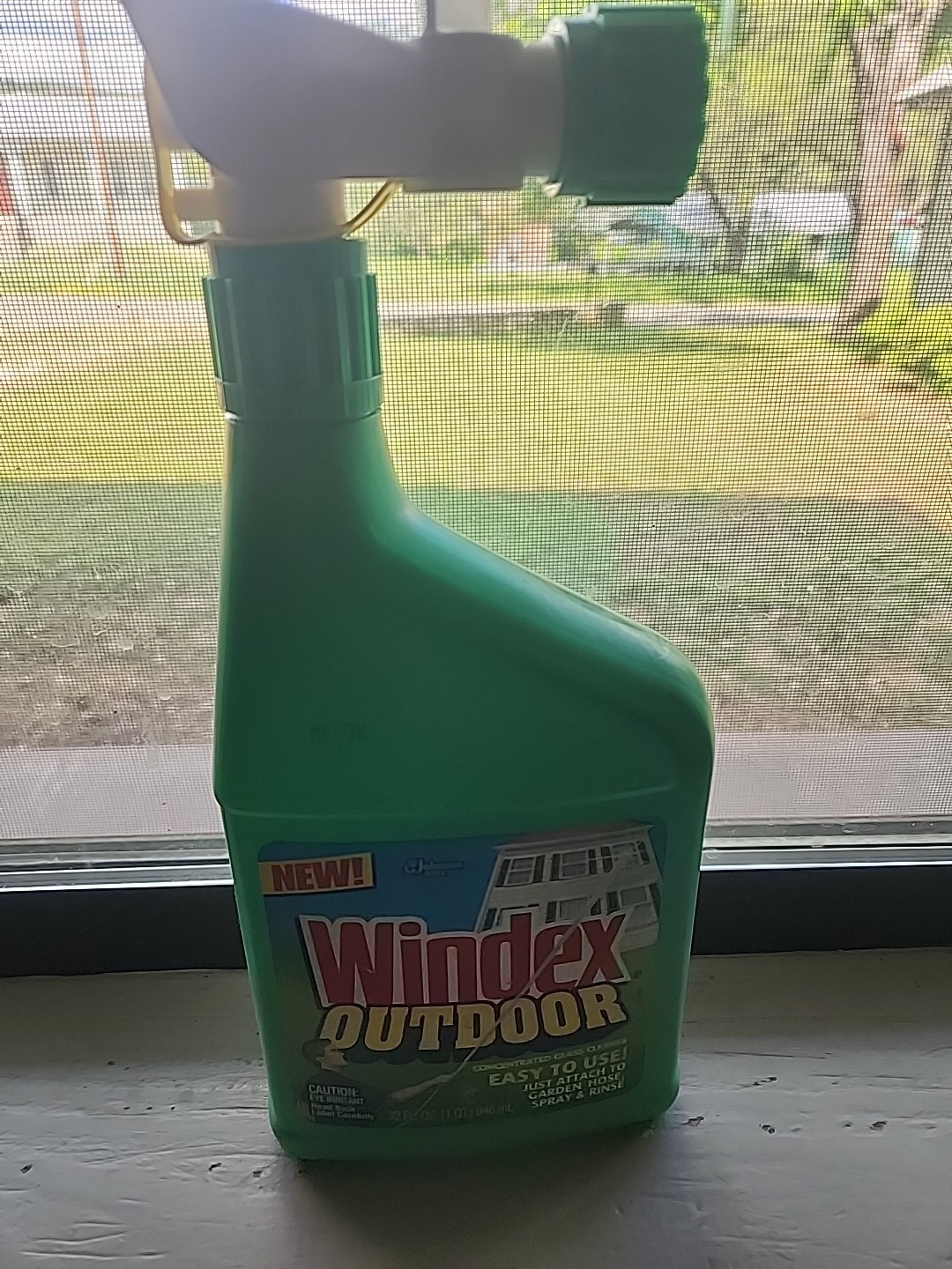 Windex Outdoor Concentrated Glass Cleaner 32oz 1997