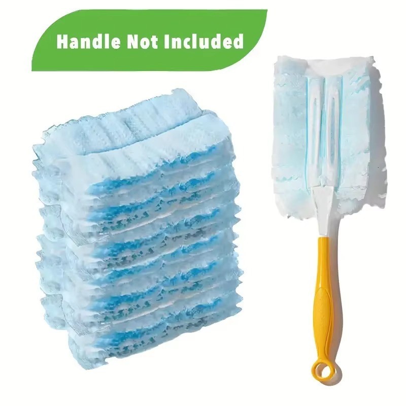 10 Count Disposable Duster Refills Compatible with Swiffer Duster Cleaning Pads