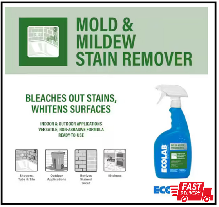 Ecolab 32 fl. oz. Mold and Mildew Stain Remover (3-Pack)