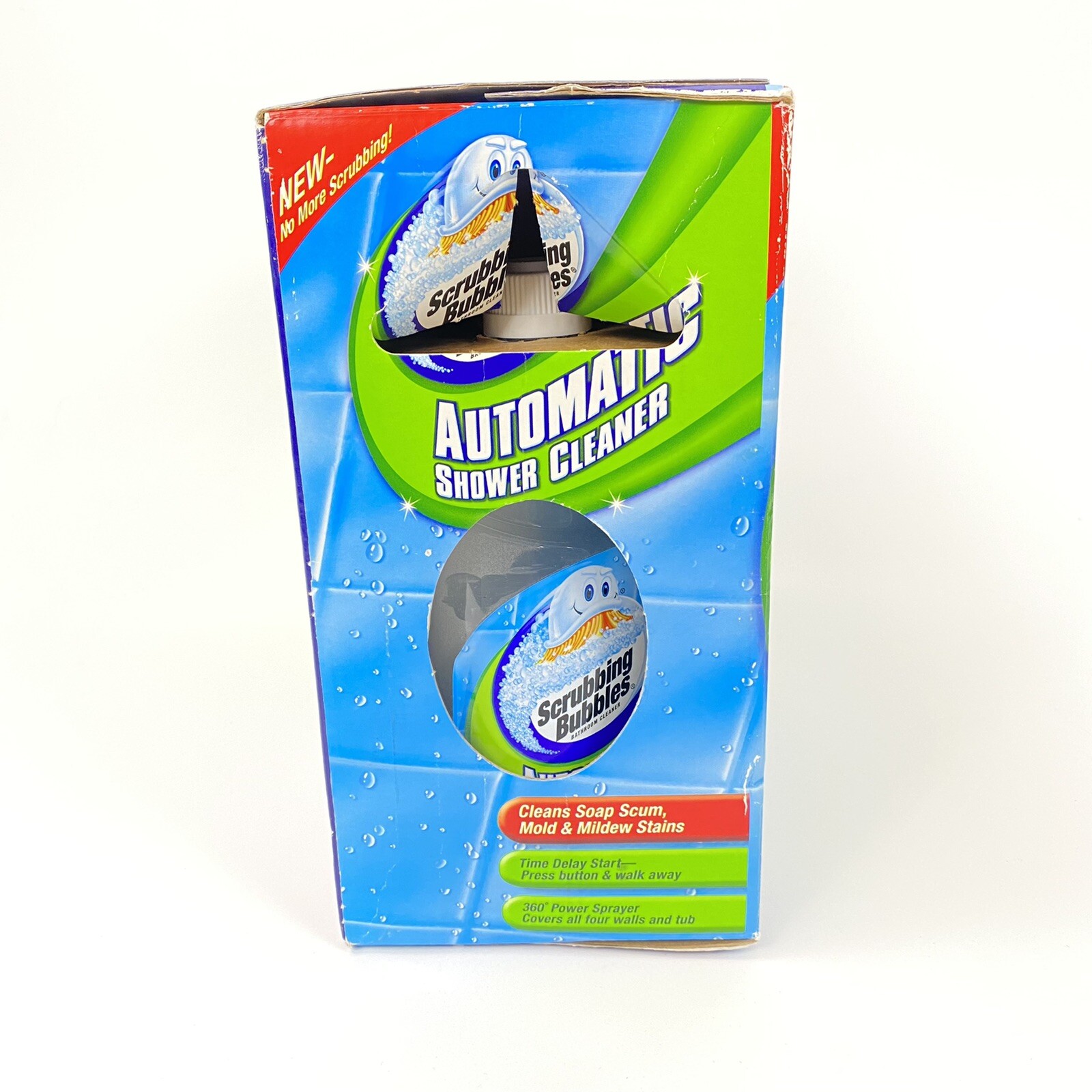 Scrubbing Bubbles Automatic Shower Cleaner Dual Kit w/ 2 Refills NEW