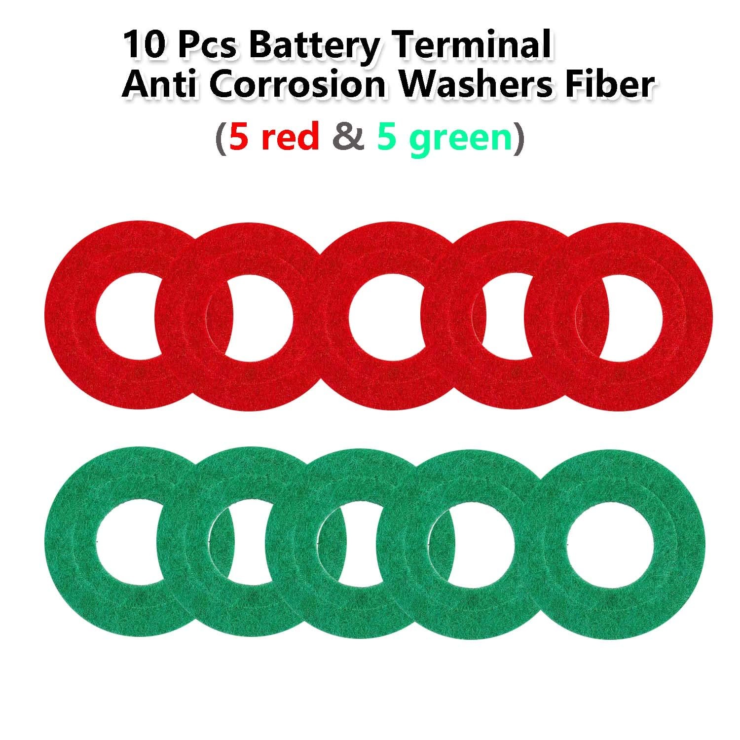 Battery Terminal Cleaner Kit, 12 Pcs Car Battery Cleaner Tool Set with Batter…