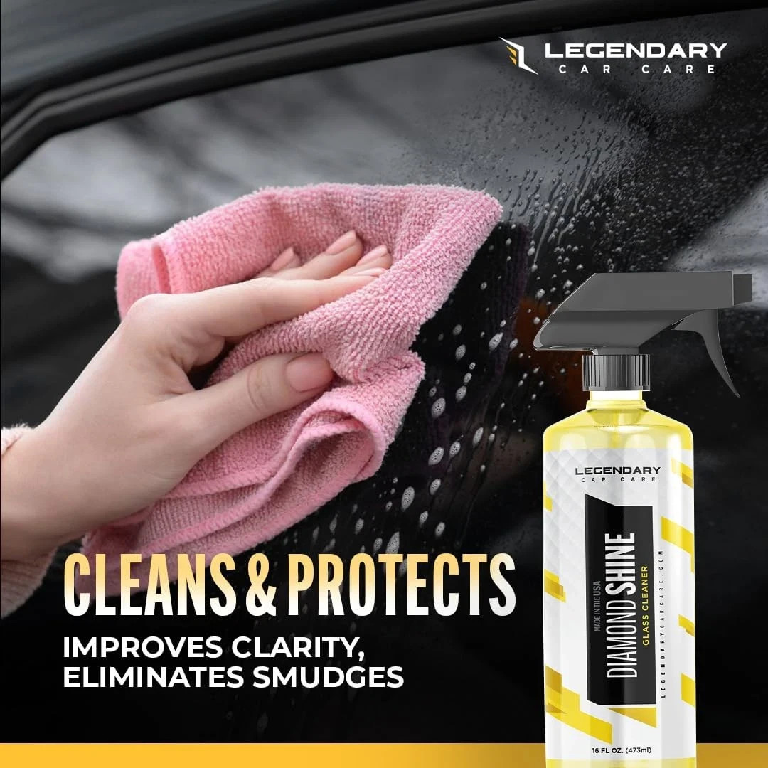 Legendary Glass Cleaner 16Oz – Auto Window Cleaner Spray for Car Windows & Winds