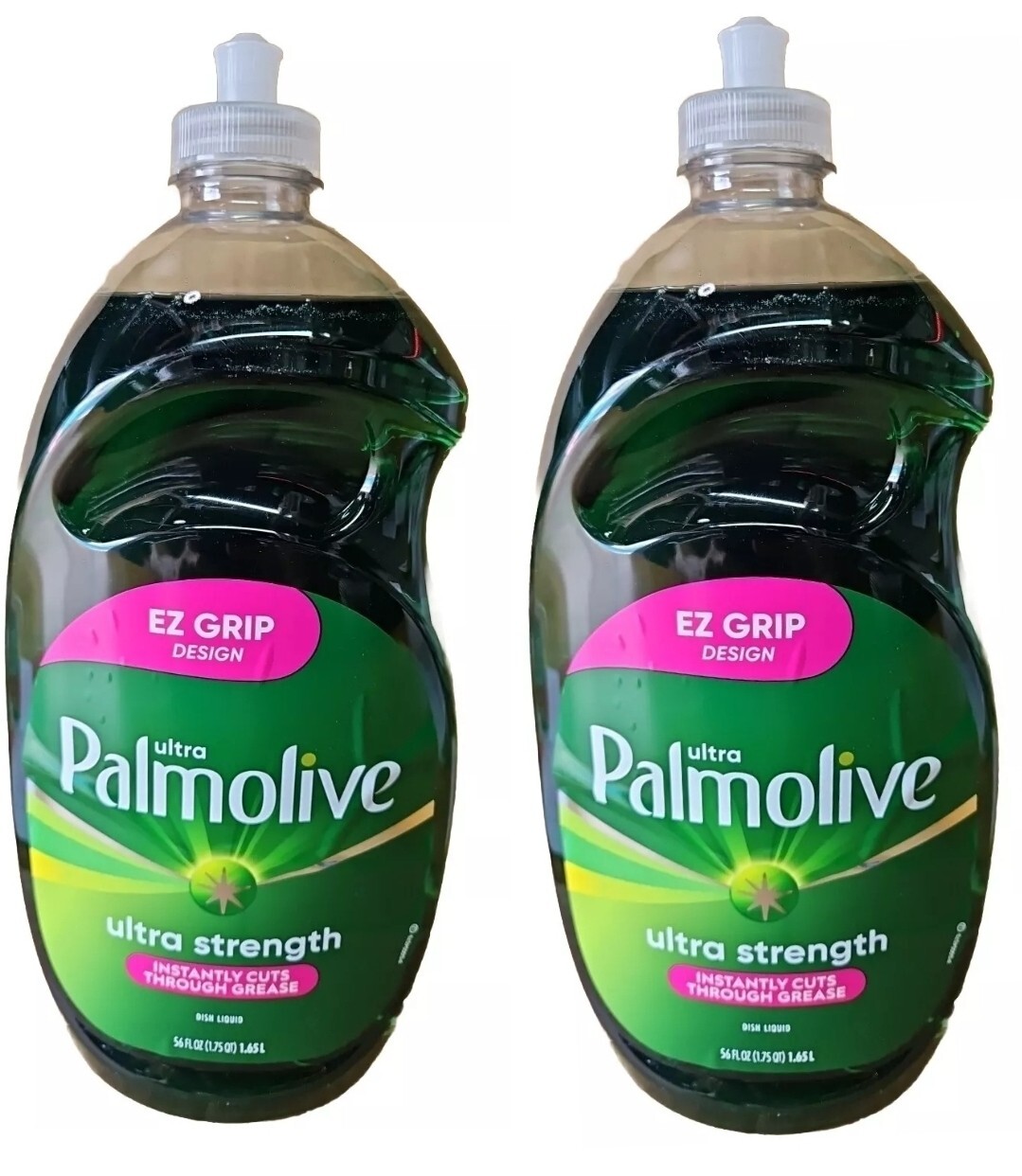 Palmolive Ultra Original Refill Size Dish Soap Green 2 Packs Of 56 fl. oz