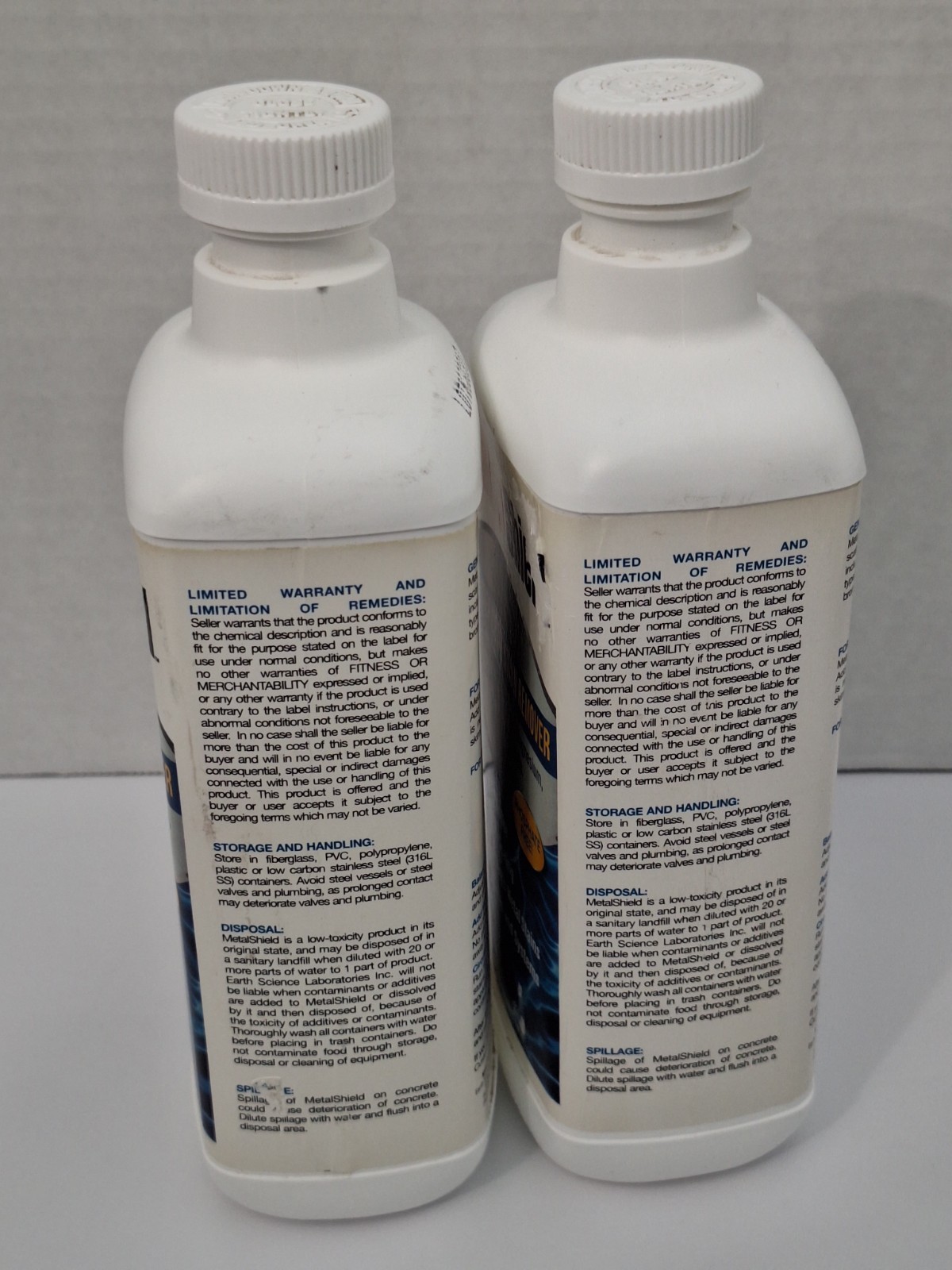 SET OF 2 Metal Sheild One Step Metal Stain Remover 32 fl oz. DISCONTINUED