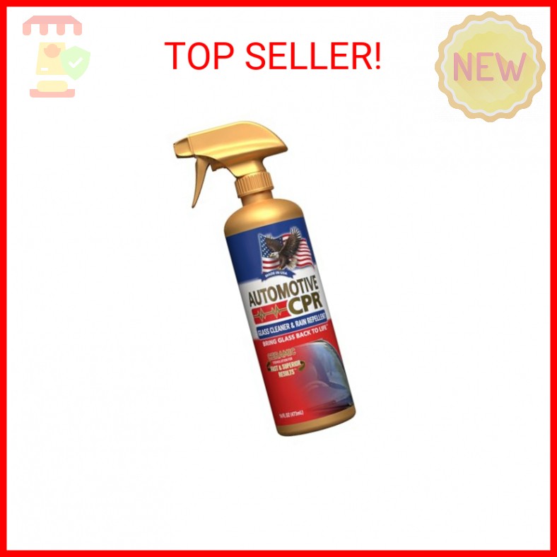 Automotive CPR Glass Cleaner & Rain Repellent – Premium Ceramic 2-in-1 Formula C
