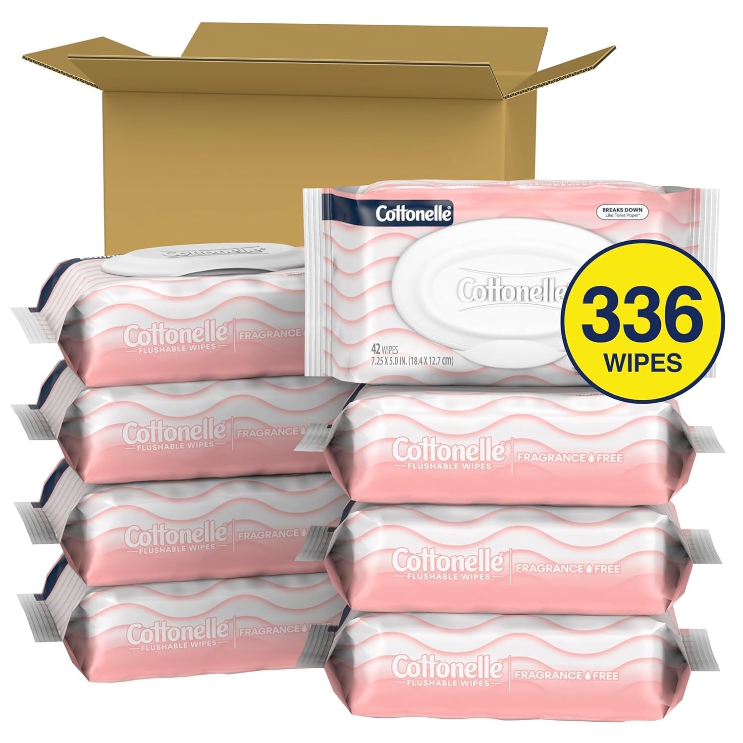 Soothing Cottonelle Fragrance Free Wipes – Perfect for Sensitive Adult Skin