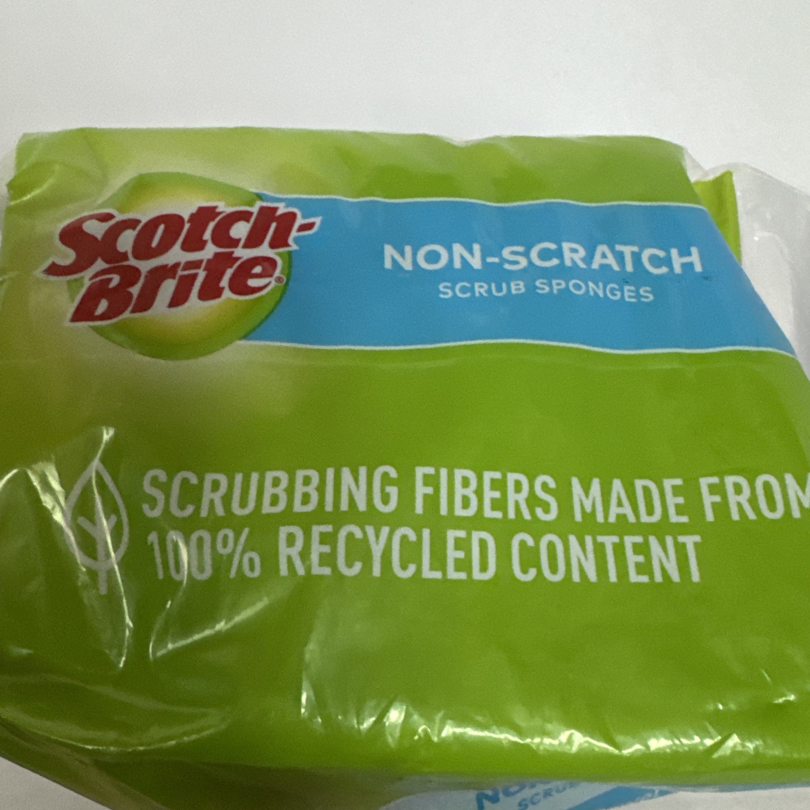 Scotch-Brite Non Scratch Scrub Sponges 21 Individually Wrapped Everyday Use