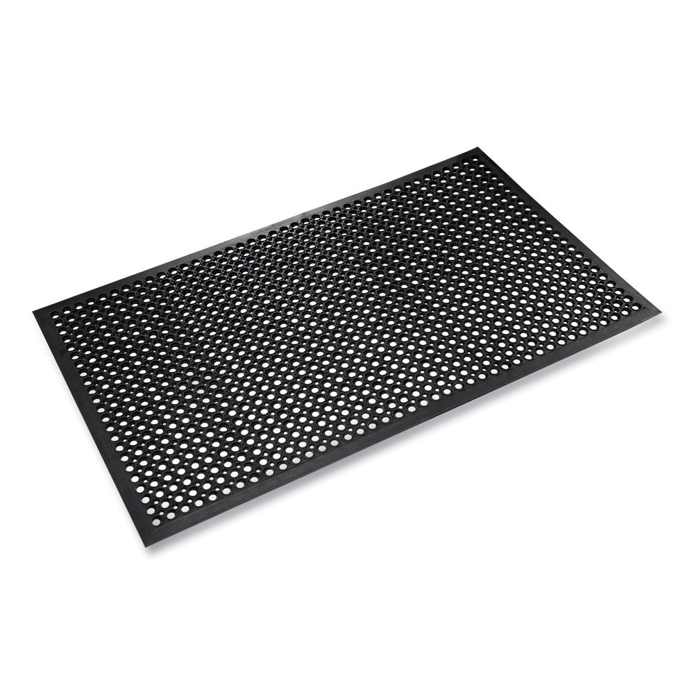 Crown WSCT35BK 36″ x 60″ Safewalk-Light Drainage Safety Mat – Black New