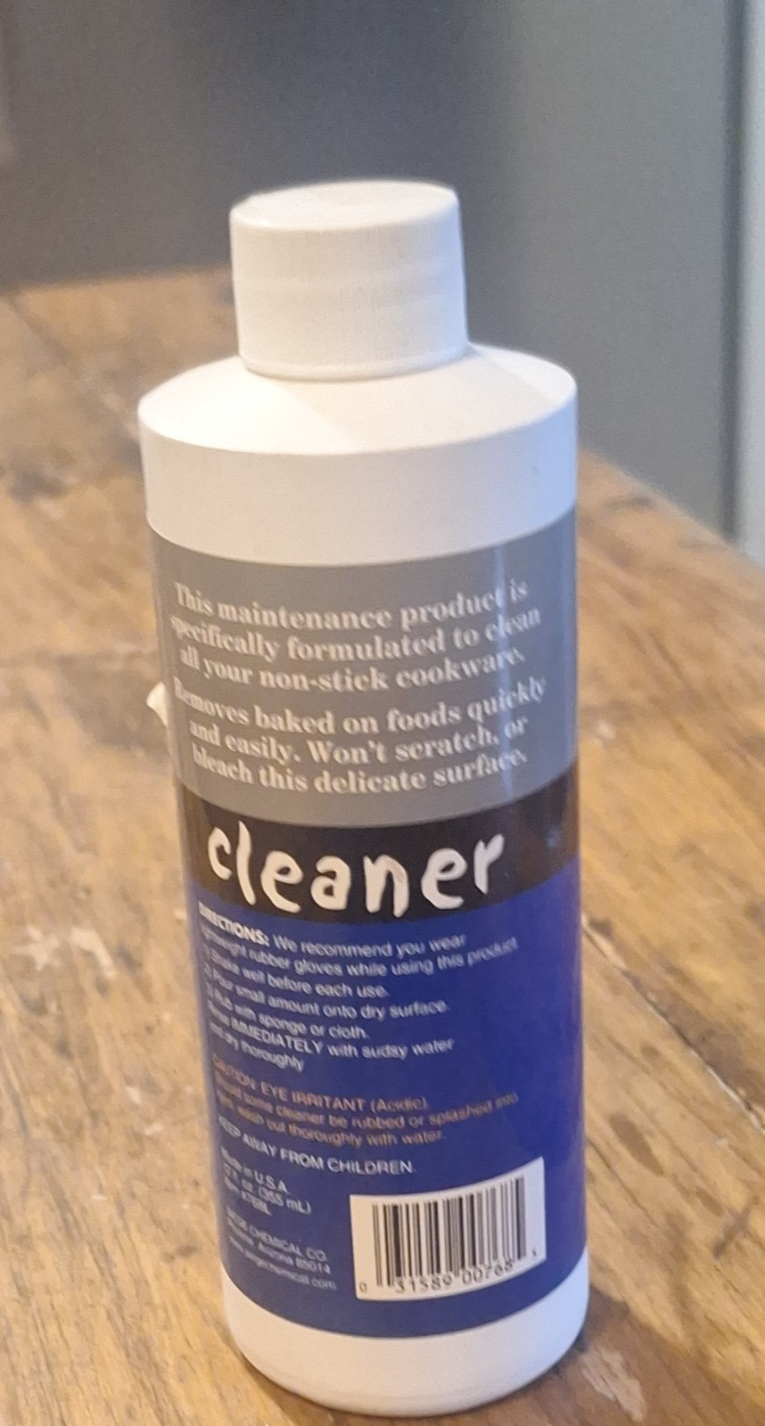 Siege 12 Oz Earth Friendly Professional NonStick Hard Anodized Cookware Cleaner
