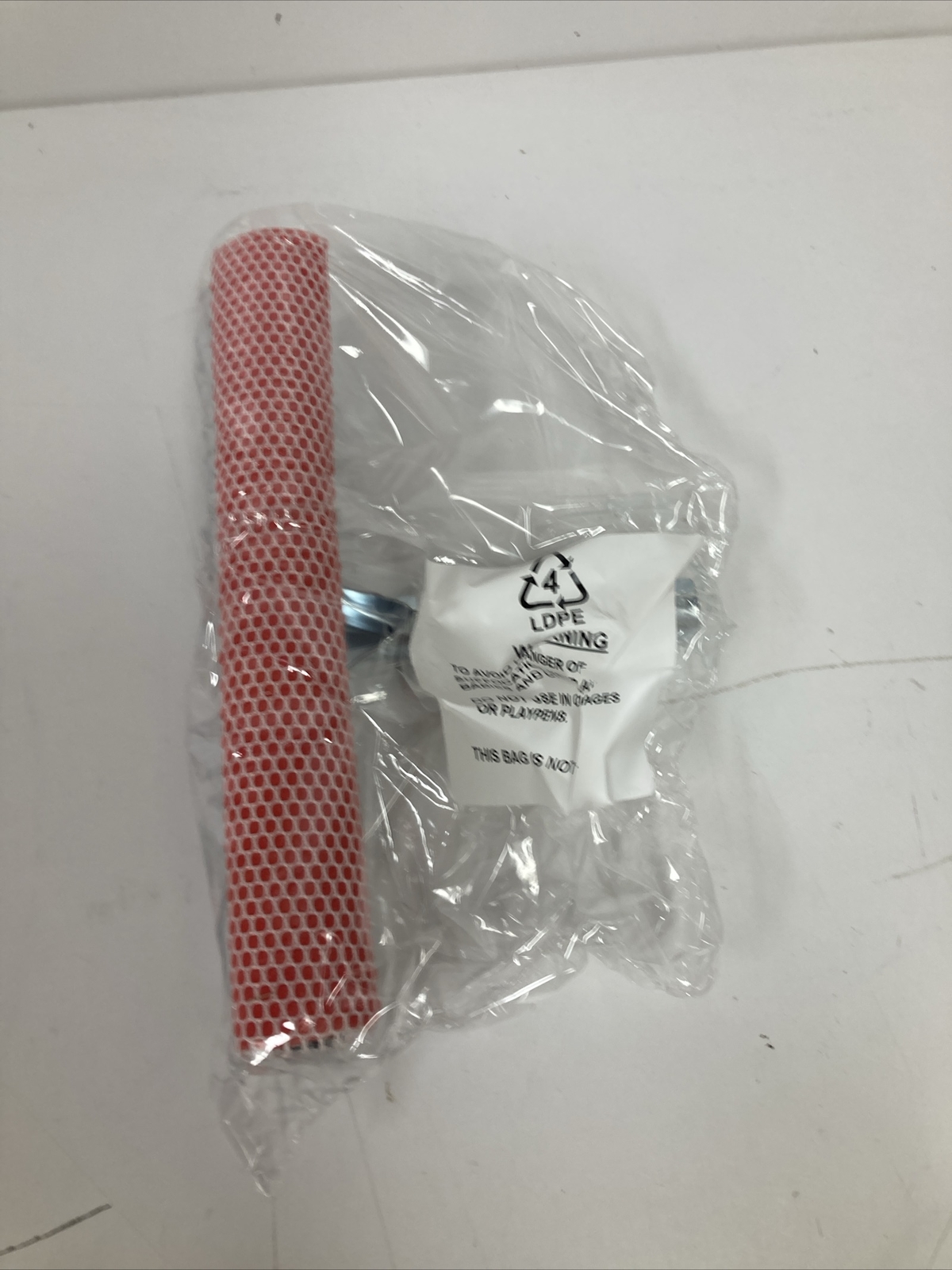 New Ettore 10 In. Rubber Window Glass Squeegee W/nylon scrubber Model: 59010