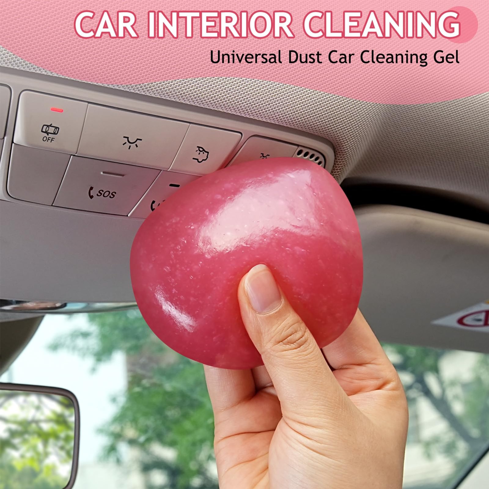TeSabMi Car Cleaning Gel for Car Cleaning Putty Car Putty Car Interior Cleaner