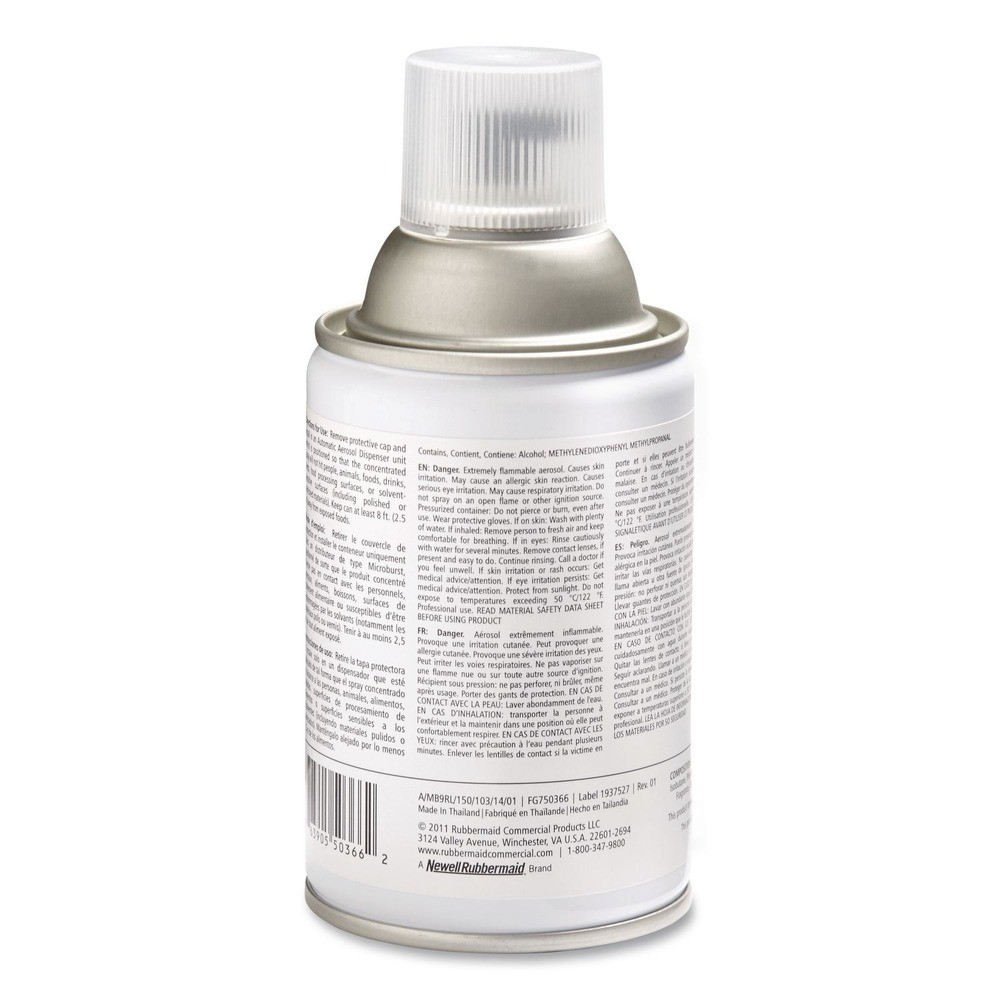 RCP 4012441 TC Microburst 9000 Air Freshener Refill – Linen Fresh (4/CT) New