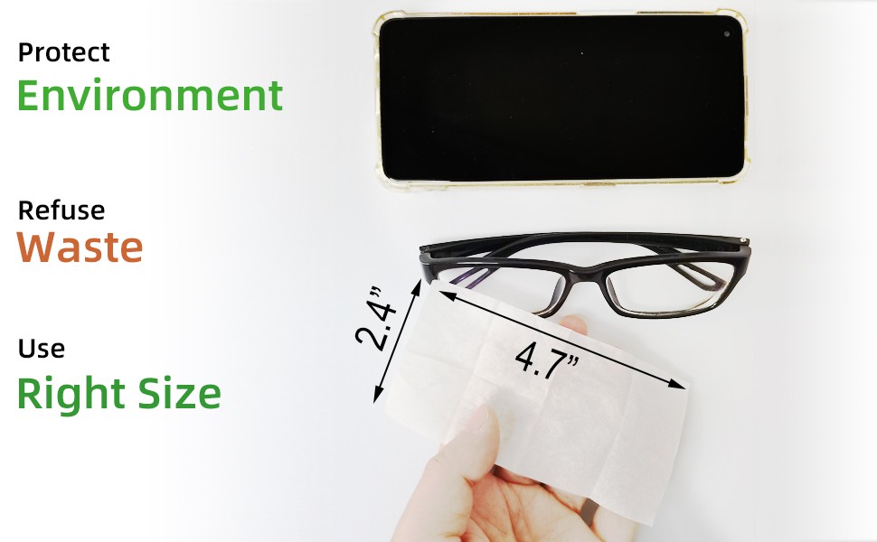 Anti-Fog Wipes for Glasses – Eye Glasses Cleaner Wipes,Indivily