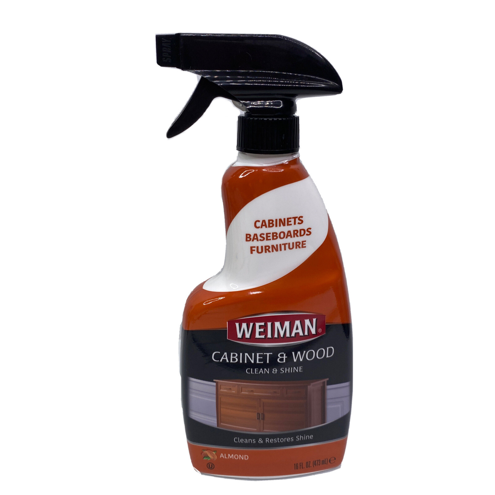 Weiman Wood Cleaner and Furniture Polish Spray 16 Fluid Ounce Bottle