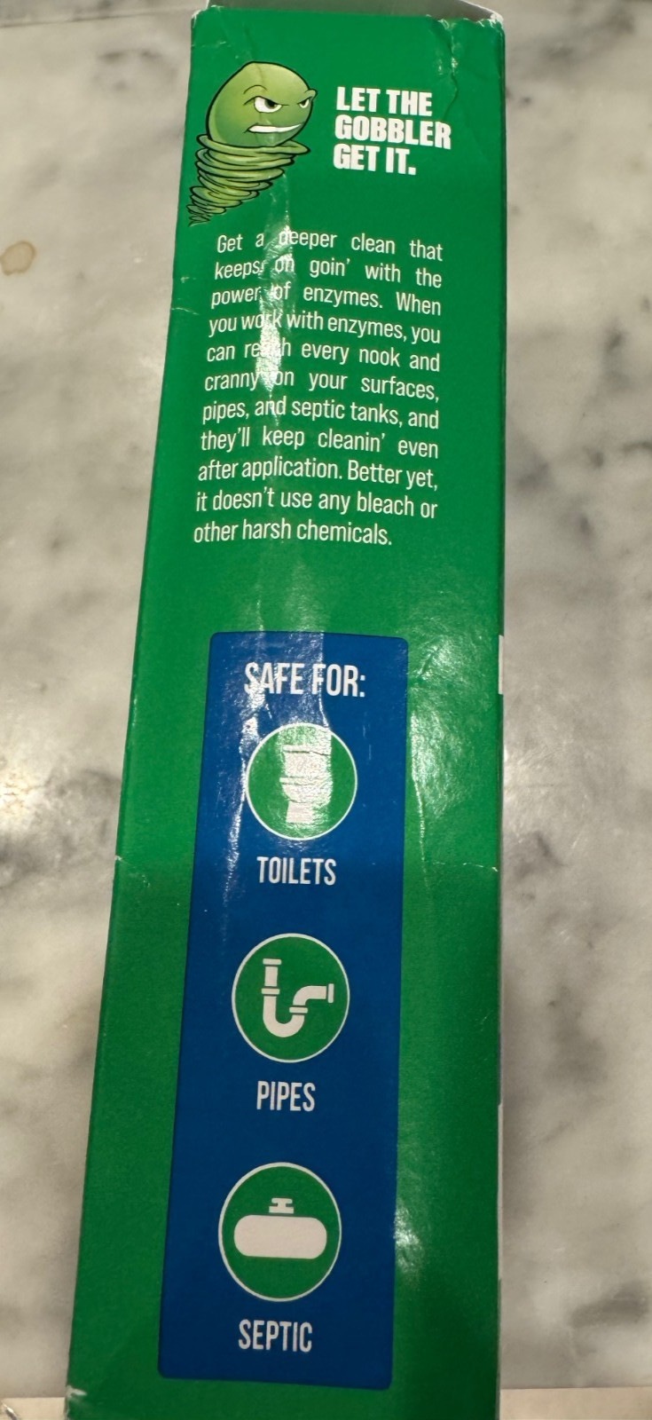 Green Gobbler 5-in-1 Foaming Toilet Bowl Cleaner Pipe Build-up Remover NEW