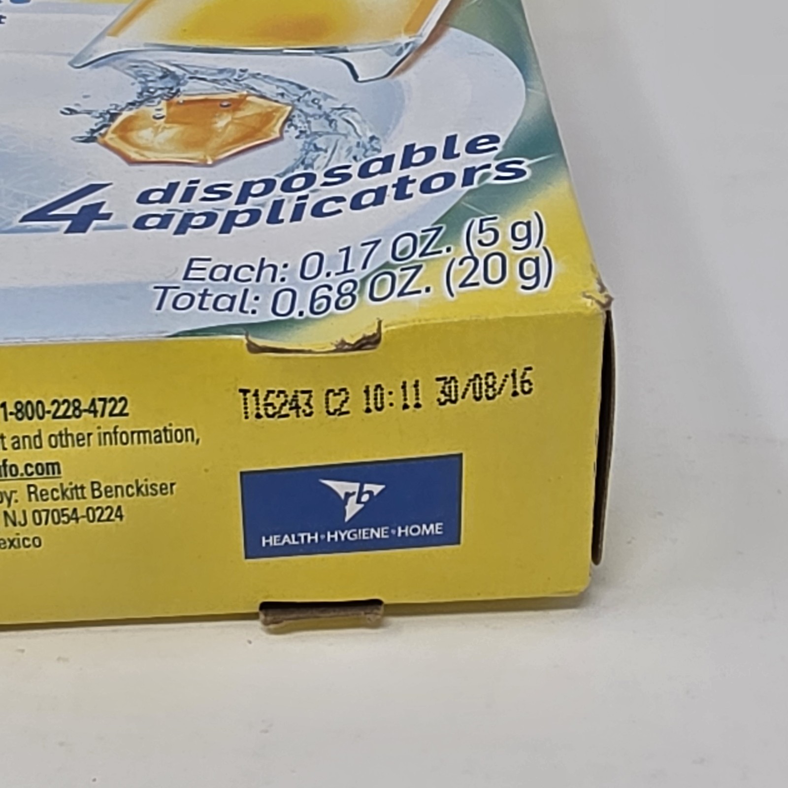 2016 Sealed Lysol Click Gel Automatic Toilet Bowl Cleaner ~ Citrus Scent 4 Count