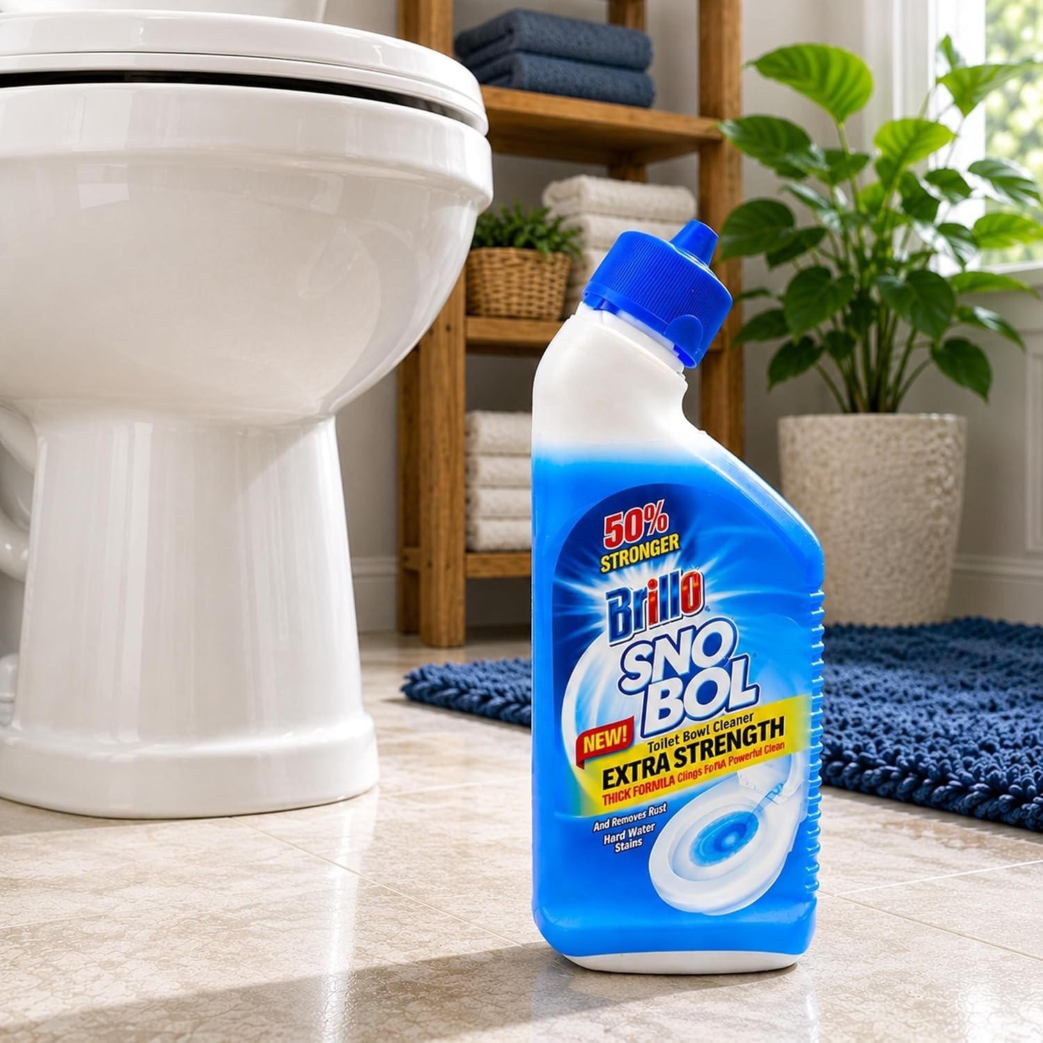 Extra Strength Toilet Bowl Cleaner 24 fl oz Removes Stains & Lime Scale