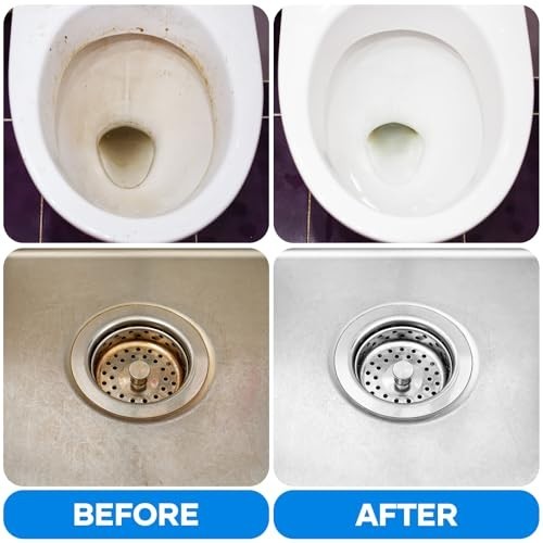24 Pack Pumice Stones for Toilet Bowl & Kitchen Cleaning, Scouring Sticks, Gray