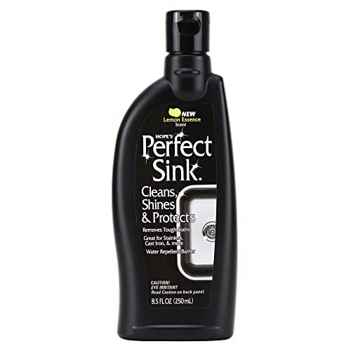 HOPE’S Perfect Sink Cleaner and Polish 8.5 Fl Oz – Restores Shine & Removes Stai
