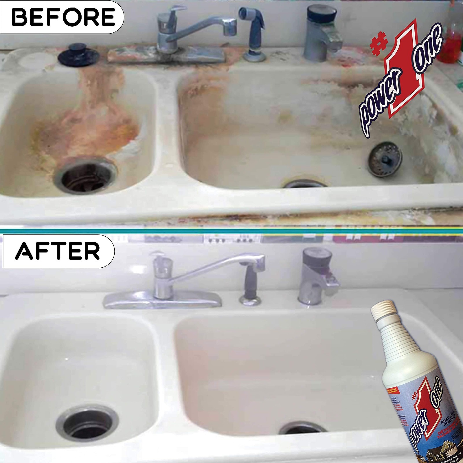 32oz Hull Cleaner: Your Boat’s Hero! Zaps Rust, Calcium & Waterline Stains