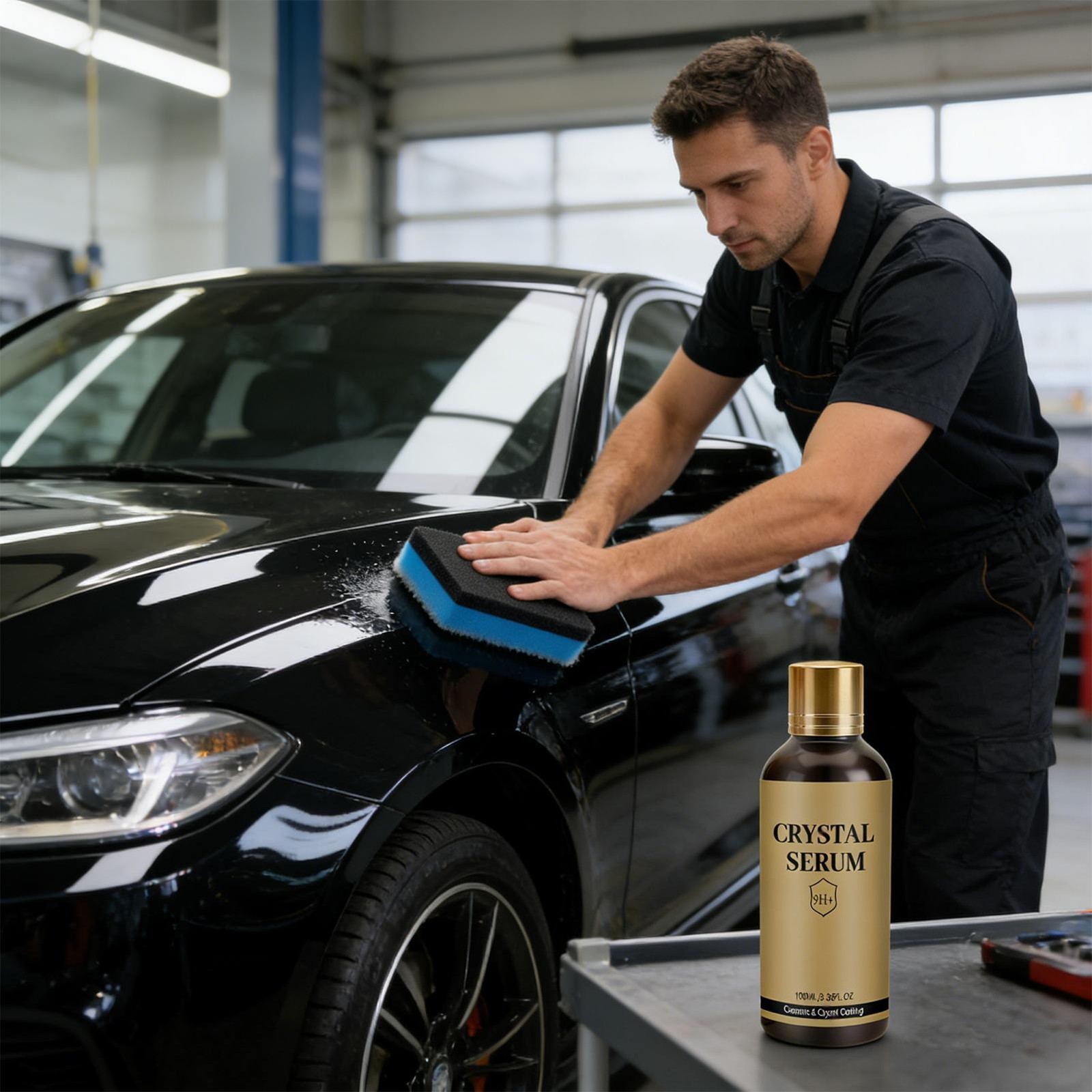 100ML PTZ Crystal Serum – Advanced Graphene Ceramic Coating for Cars,9H Graphene