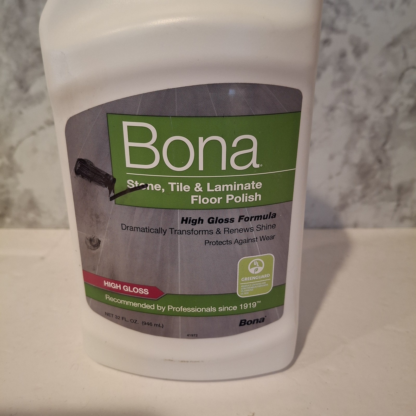 NEW Bona Hard Surface Floor Polish Liquid 32 oz Stone Tile & Laminate Shine