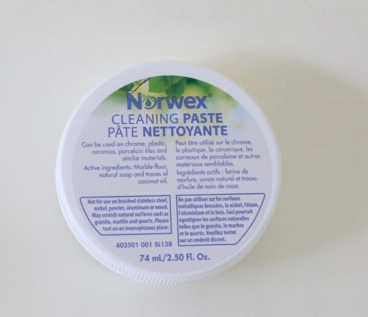 New Norwex 2.50 oz Mini Cleaning Paste Stains Removal Cleans Dirt & Polish