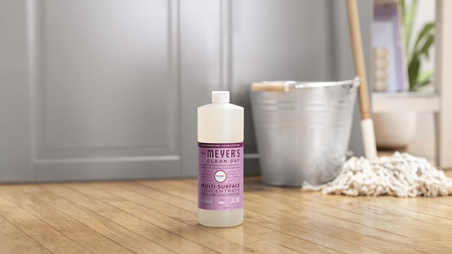 Versatile Peony Scented Multi-Surface Cleaner by Mrs. Meyer’s – 2 Pack, 32 Oz