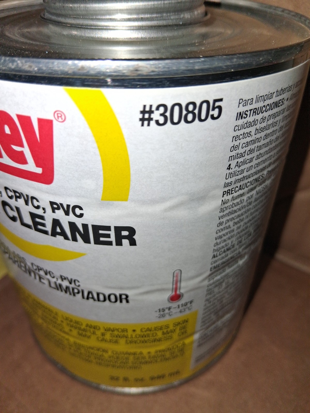 OATEY 30805 Clear Cleaner 32 fl oz