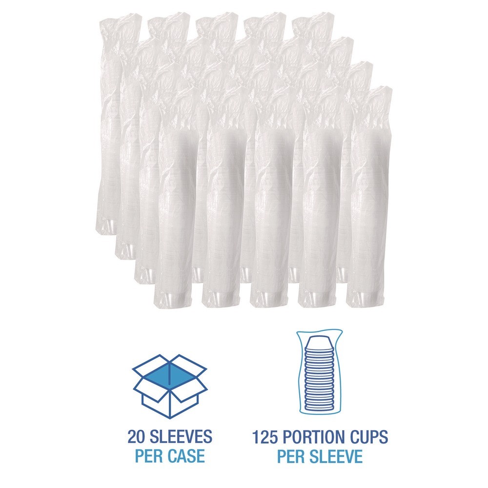 Boardwalk PRTN4TS 4 oz Souffle/Portion Cups – Translucent (2500/CT) New