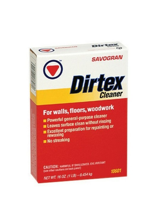 Dirtex 10601 Cleaner, 1 lb Box, Solid, Orange